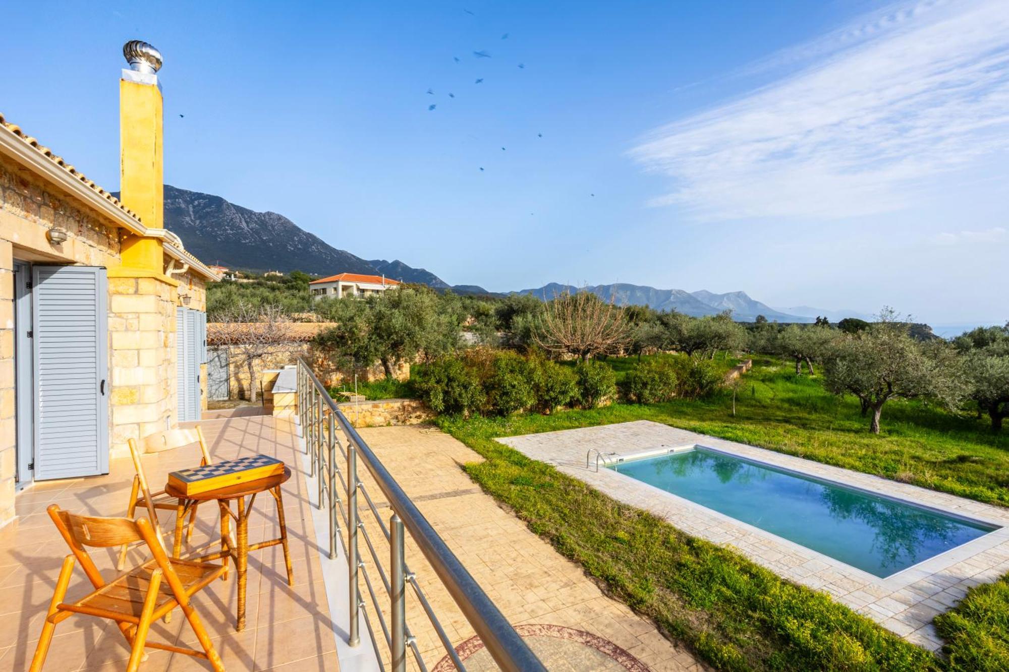 Villa Eleni - Private Pool Bliss Near Kardamili Proástion Exterior foto